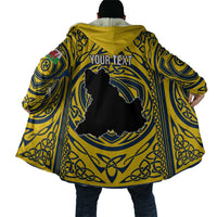 Personalized Brecknockshire Wales Cloak Welsh Celtic Bat And Swords Design - Wonder Print Shop