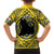 Personalized Brecknockshire Wales Family Matching Short Sleeve Bodycon Dress and Hawaiian Shirt Welsh Celtic Bat And Swords Design - Wonder Print Shop