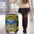 Personalized Brecknockshire Wales Luggage Cover Welsh Celtic Bat And Swords Design - Wonder Print Shop