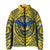 Personalized Brecknockshire Wales Padded Jacket Welsh Celtic Bat And Swords Design - Wonder Print Shop