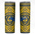 Personalized Brecknockshire Wales Skinny Tumbler Welsh Celtic Bat And Swords Design - Wonder Print Shop