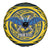 Personalized Brecknockshire Wales Spare Tire Cover Welsh Celtic Bat And Swords Design - Wonder Print Shop