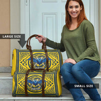 Personalized Brecknockshire Wales Travel Bag Welsh Celtic Bat And Swords Design - Wonder Print Shop