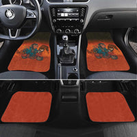 Italian Brainrot Meme Car Mats Chaotic Chimp Mobster Vespa Ride - Wonder Print Shop