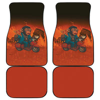 Italian Brainrot Meme Car Mats Chaotic Chimp Mobster Vespa Ride - Wonder Print Shop