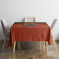 Italian Brainrot Meme Tablecloth Chaotic Chimp Mobster Vespa Ride - Wonder Print Shop