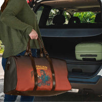 Italian Brainrot Meme Travel Bag Chaotic Chimp Mobster Vespa Ride - Wonder Print Shop