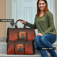 Italian Brainrot Meme Travel Bag Chaotic Chimp Mobster Vespa Ride - Wonder Print Shop