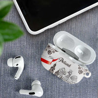 Poland Eagle Heritage AirPods Case Wawel Castle Polish Wycinanki Folk Pattern - Wonder Print Shop