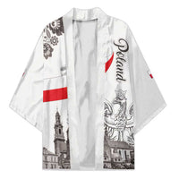 Poland Eagle Heritage Kimono Wawel Castle Polish Wycinanki Folk Pattern - Wonder Print Shop
