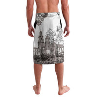 Poland Eagle Heritage Lavalava Wawel Castle Polish Wycinanki Folk Pattern - Wonder Print Shop
