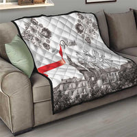 Poland Eagle Heritage Quilt Wawel Castle Polish Wycinanki Folk Pattern - Wonder Print Shop