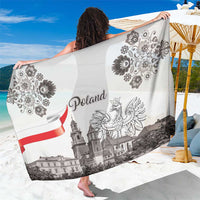 Poland Eagle Heritage Sarong Wawel Castle Polish Wycinanki Folk Pattern - Wonder Print Shop