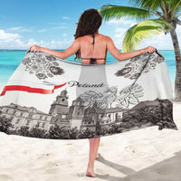 Poland Eagle Heritage Sarong Wawel Castle Polish Wycinanki Folk Pattern - Wonder Print Shop