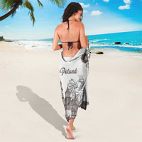 Poland Eagle Heritage Sarong Wawel Castle Polish Wycinanki Folk Pattern - Wonder Print Shop