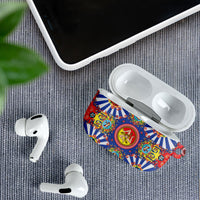 Carretto Siciliano Folk Art AirPods Case Trinacria Symbol Italian Pattern