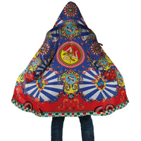 Carretto Siciliano Folk Art Cloak Trinacria Symbol Italian Pattern