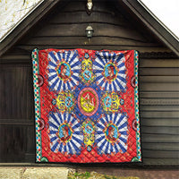 Carretto Siciliano Folk Art Quilt Trinacria Symbol Italian Pattern
