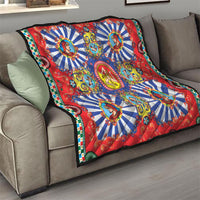 Carretto Siciliano Folk Art Quilt Trinacria Symbol Italian Pattern