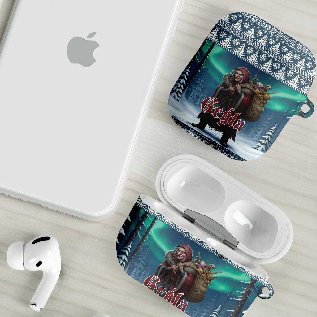 Iceland Christmas AirPods Case Icelandic Gryla Evil Mother of Yule Lads - Wonder Print Shop