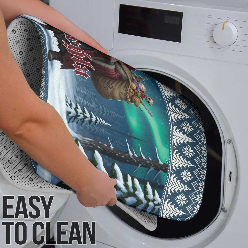 Iceland Christmas Bathroom Set Icelandic Gryla Evil Mother of Yule Lads - Wonder Print Shop