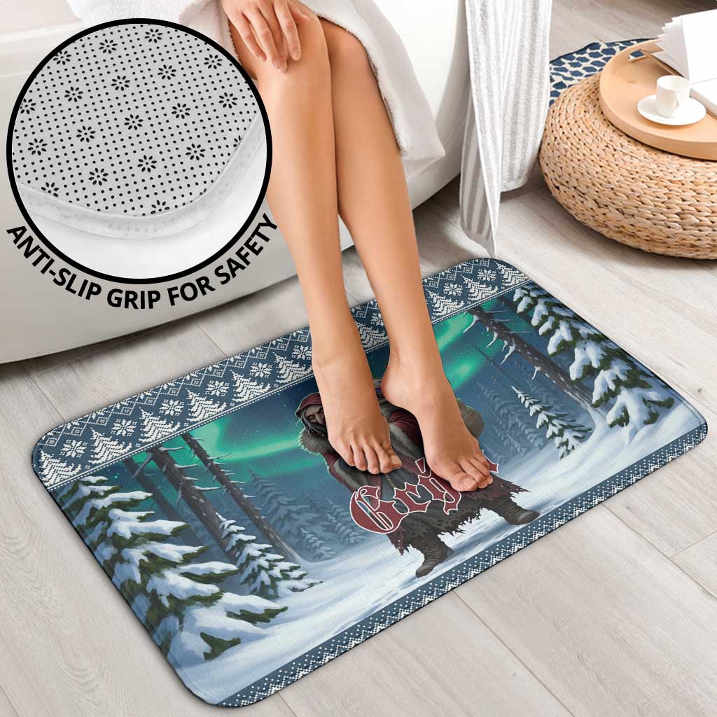 Iceland Christmas Bathroom Set Icelandic Gryla Evil Mother of Yule Lads - Wonder Print Shop