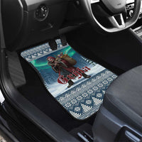 Iceland Christmas Car Mats Icelandic Gryla Evil Mother of Yule Lads - Wonder Print Shop