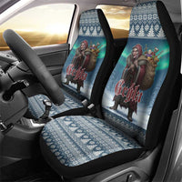 Iceland Christmas Car Seat Cover Icelandic Gryla Evil Mother of Yule Lads - Wonder Print Shop
