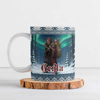 Iceland Christmas Ceramic Mug Icelandic Gryla Evil Mother of Yule Lads - Wonder Print Shop