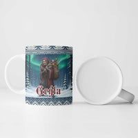 Iceland Christmas Ceramic Mug Icelandic Gryla Evil Mother of Yule Lads - Wonder Print Shop
