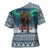 Iceland Christmas Cross Shoulder Shirt Icelandic Gryla Evil Mother of Yule Lads LT19