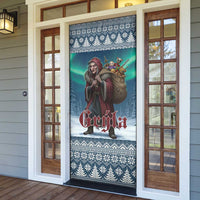 Iceland Christmas Door Cover Icelandic Gryla Evil Mother of Yule Lads - Wonder Print Shop