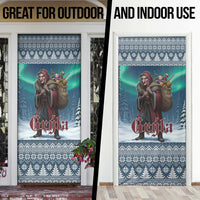 Iceland Christmas Door Cover Icelandic Gryla Evil Mother of Yule Lads - Wonder Print Shop