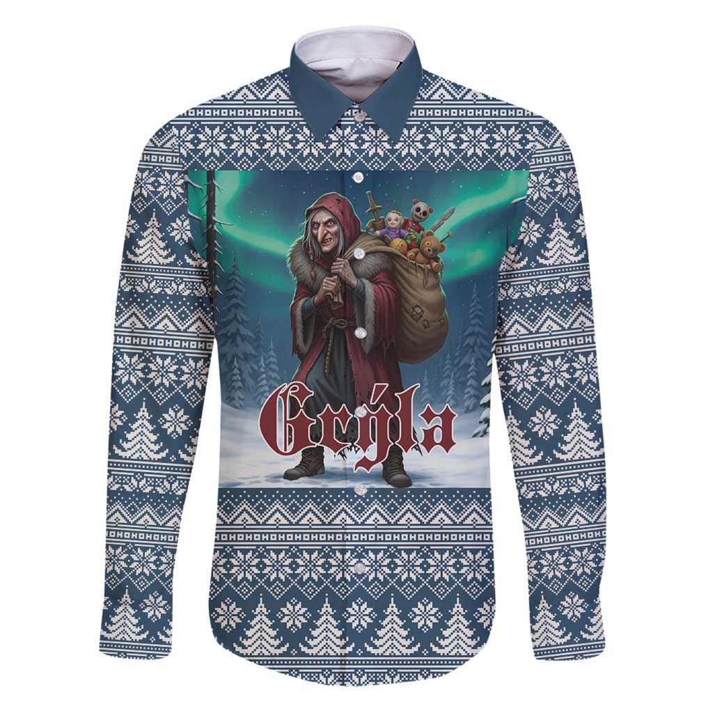 Iceland Christmas Family Matching Puletasi and Hawaiian Shirt Icelandic Gryla Evil Mother of Yule Lads LT19