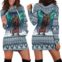 Iceland Christmas Hoodie Dress Icelandic Gryla Evil Mother of Yule Lads LT19