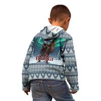 Iceland Christmas Kid Hoodie Icelandic Gryla Evil Mother of Yule Lads LT19