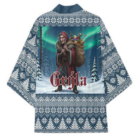Iceland Christmas Kimono Icelandic Gryla Evil Mother of Yule Lads LT19