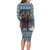 Iceland Christmas Long Sleeve Bodycon Dress Icelandic Gryla Evil Mother of Yule Lads LT19