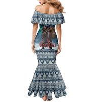 Iceland Christmas Mermaid Dress Icelandic Gryla Evil Mother of Yule Lads LT19