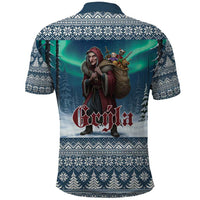 Iceland Christmas Polo Shirt Icelandic Gryla Evil Mother of Yule Lads LT19