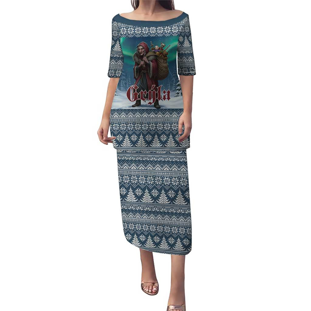 Iceland Christmas Puletasi Icelandic Gryla Evil Mother of Yule Lads LT19