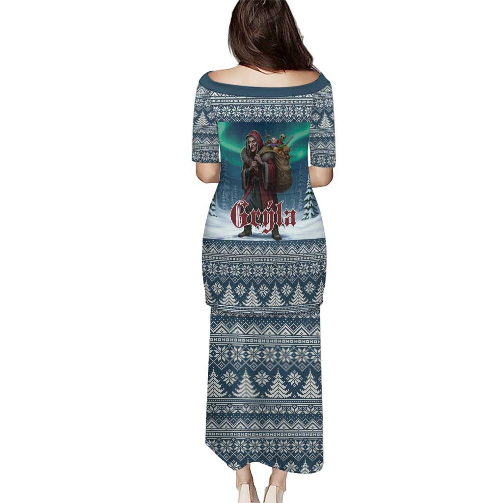 Iceland Christmas Puletasi Icelandic Gryla Evil Mother of Yule Lads LT19