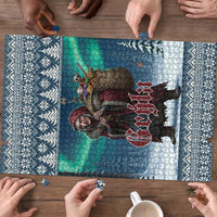 Iceland Christmas Puzzle Icelandic Gryla Evil Mother of Yule Lads - Wonder Print Shop