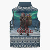Iceland Christmas Sleeveless Puffer Jacket Icelandic Gryla Evil Mother of Yule Lads LT19