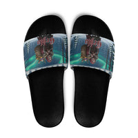 Iceland Christmas Slide Sandals Icelandic Gryla Evil Mother of Yule Lads - Wonder Print Shop
