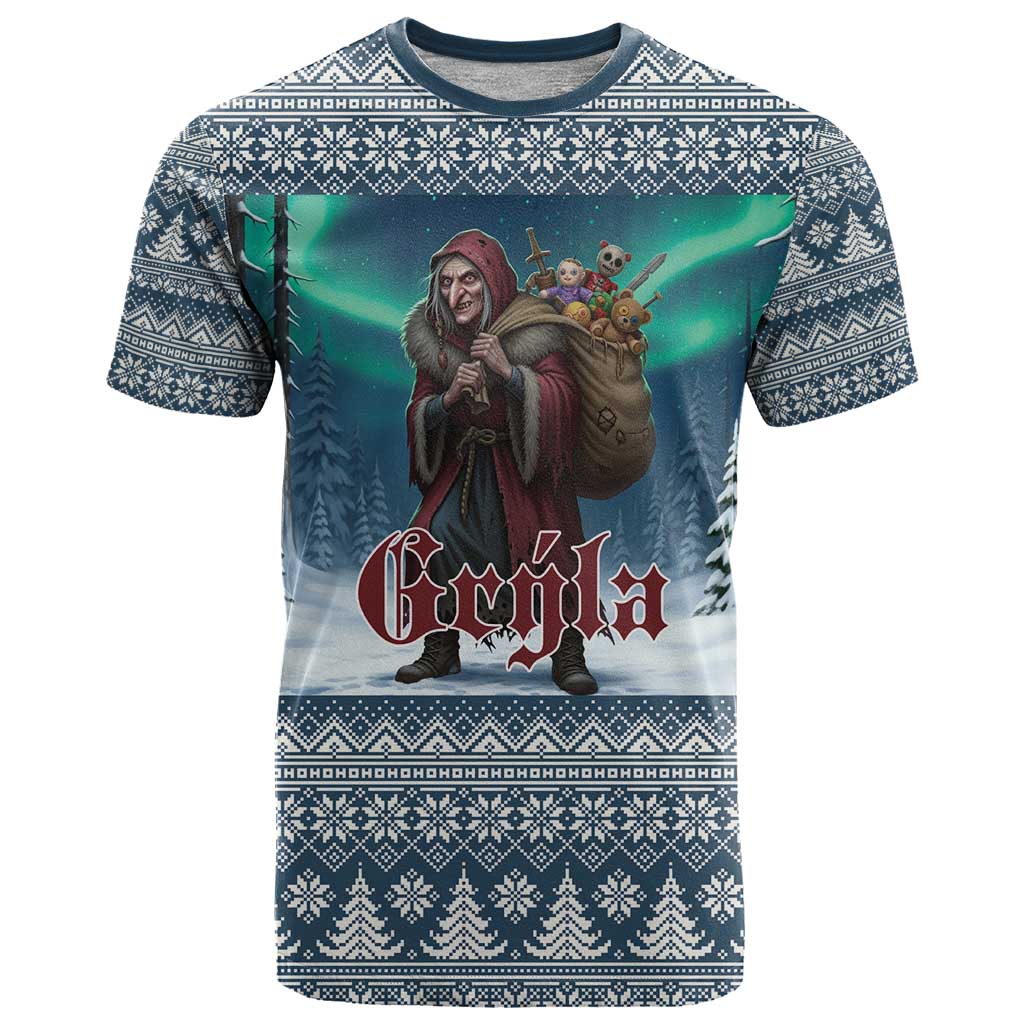Iceland Christmas T Shirt Icelandic Gryla Evil Mother of Yule Lads LT19