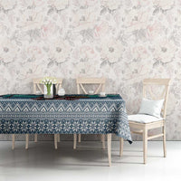 Iceland Christmas Tablecloth Icelandic Gryla Evil Mother of Yule Lads - Wonder Print Shop