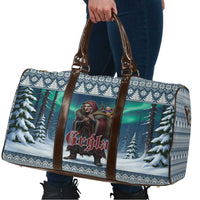 Iceland Christmas Travel Bag Icelandic Gryla Evil Mother of Yule Lads - Wonder Print Shop