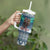 Iceland Christmas Tumbler With Handle Icelandic Gryla Evil Mother of Yule Lads - Wonder Print Shop