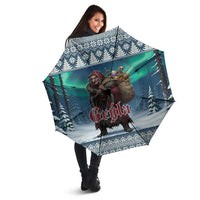 Iceland Christmas Umbrella Icelandic Gryla Evil Mother of Yule Lads - Wonder Print Shop